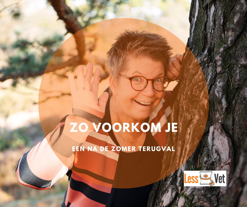 Zo voorkom je een na de zomer terugval in je gewicht